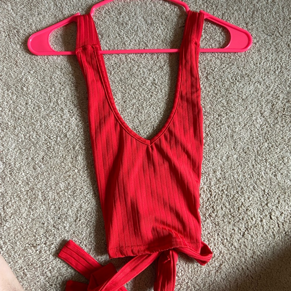 Cross Back Crop top